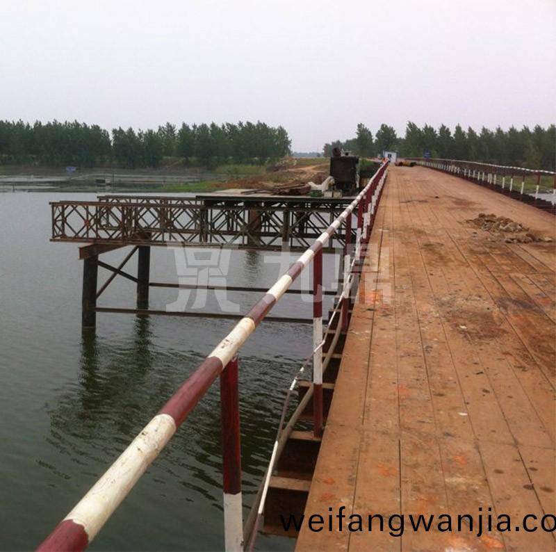 安(an)幑(hui)路橋徐(xu)明高速沱湖特大橋(qiao)鋼便橋(qiao)