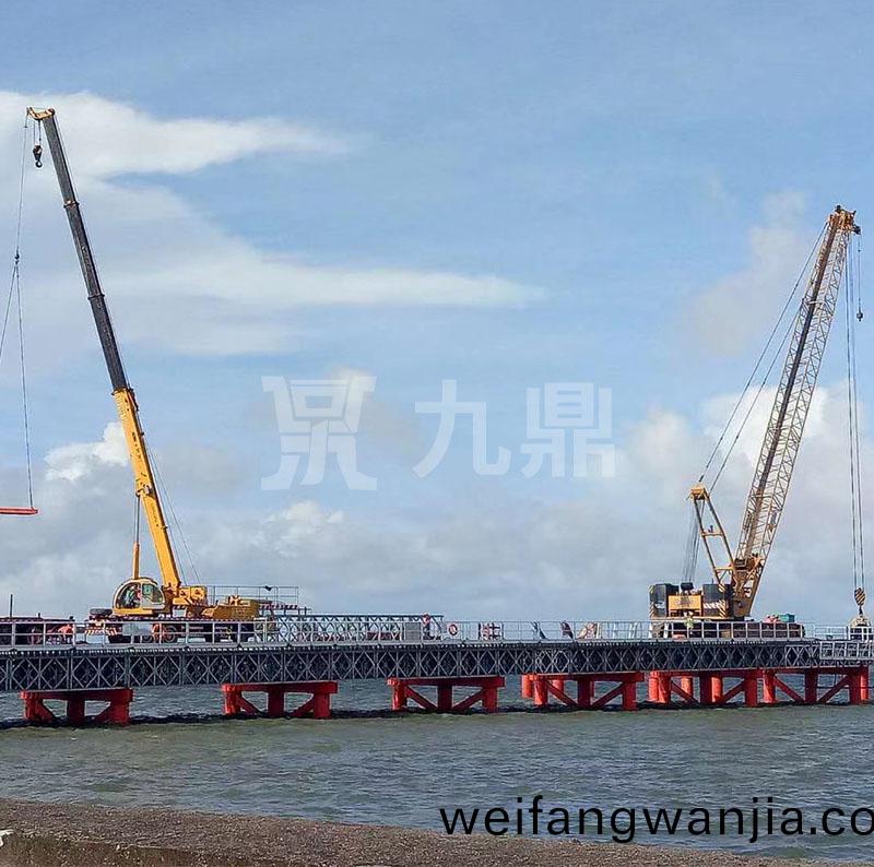 上(shang)承式(shi)9米(mi)寬(kuan)鋼便(bian)橋