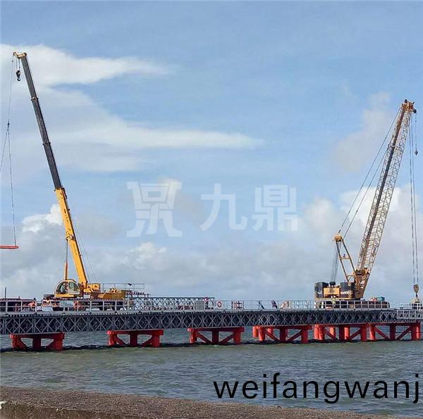 上(shang)承(cheng)式9米寬(kuan)鋼便橋(qiao)